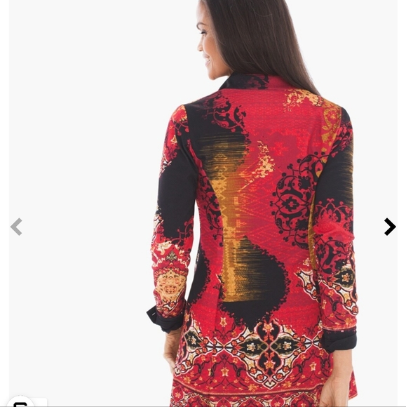 Chico's multi-color woman blazer size 0 - Picture 9 of 9